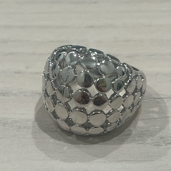 Silver statement ring - Picture 3 of 3